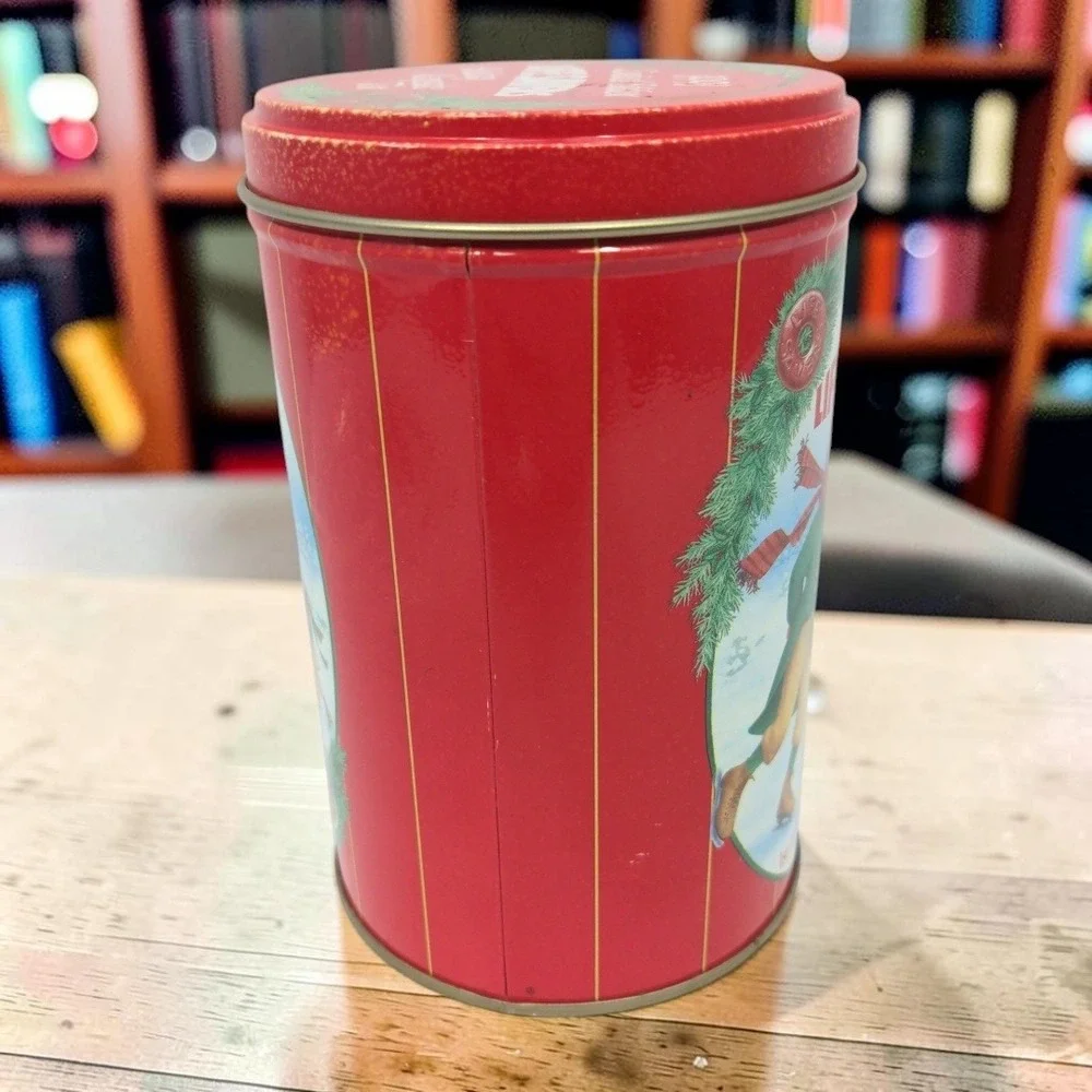 VTG Life Savers 1991 Limited Edition Holiday Keepsake Tin Christmas Decor Red 6